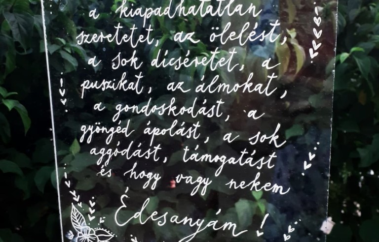 Esküvői köszönőajándék