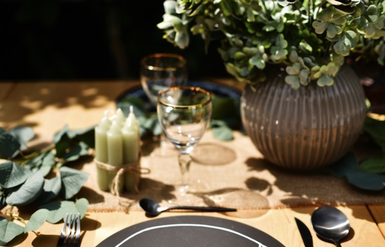 Valentin napi tányéralátét 