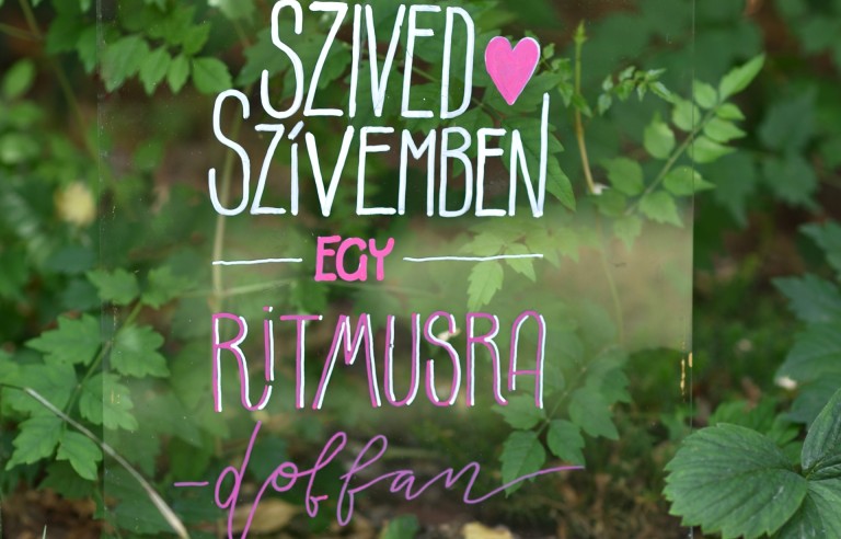 Esküvői hangulattábla - szerelmes szöveg