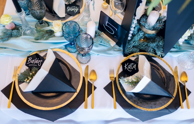 Esküvői névtábla / poháralátét TÖBBFÉLE FORMA