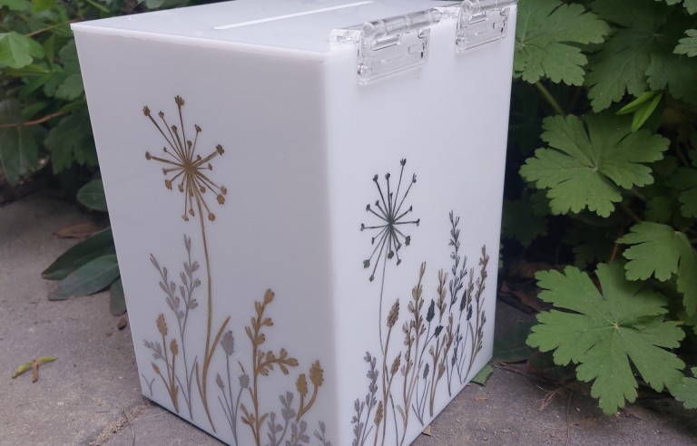 Menyasszonyi persely, jókívánság doboz