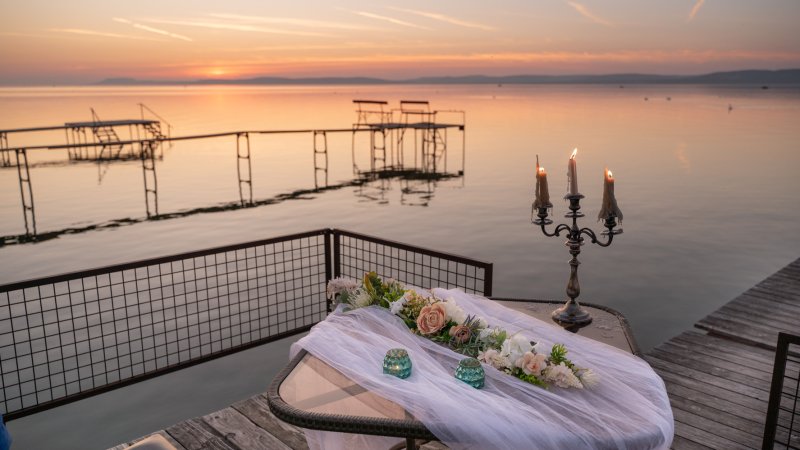 Kis esküvő helyszín a Balaton déli partján! - Gránit Villa 